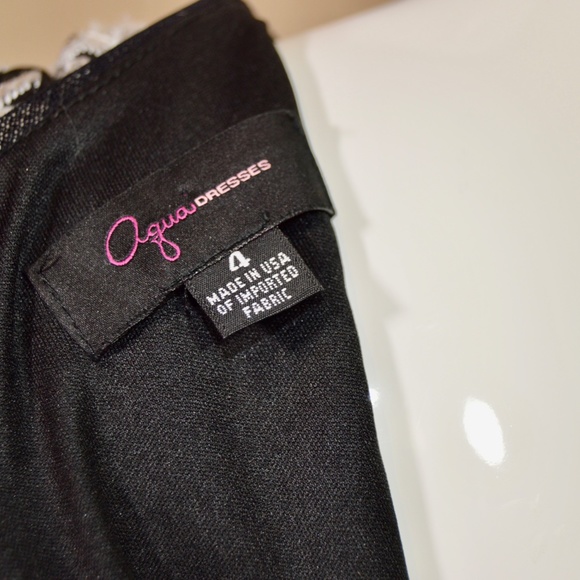 🆕🏷️  Aqua Black & Silver Sequin Long Sleeve Mini Dress – Bloomingdale’s - Picture 13 of 16